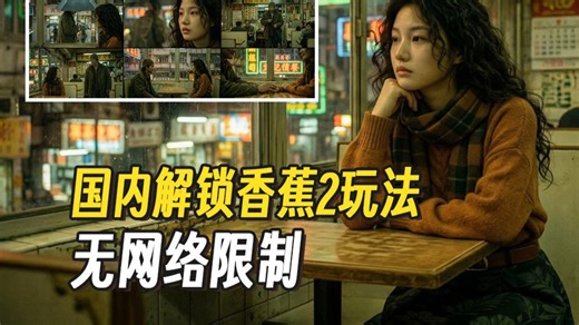 无网络限制解锁Nanobanana2玩法，速度效果双升级