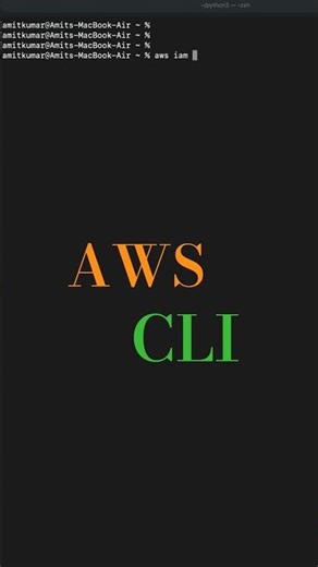 How to Check AWS IAM Users Using AWS CLI | Terminal Command #aws #shorts