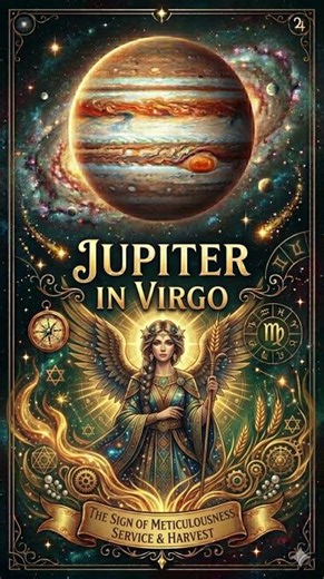 Jupiter in Virgo ♍ | Practical Wisdom & Meaningful Growth