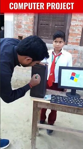 🎯 Viral Computer Project 👩‍💻🔥|| #shorts #trending #computer #short #school #viral #pc #love