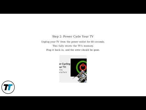 How To Fix LG TV “This App Will Restart To Free Up Memory” – Cache & Power Cycle