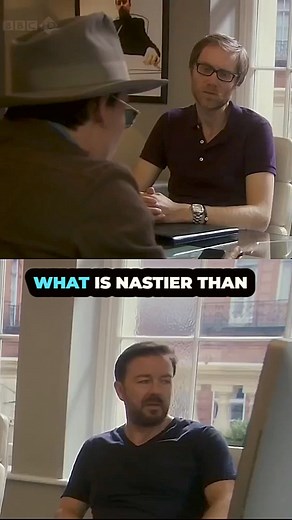 Johnny Depp ROASTING Ricky Gervais!!!🤣😂🤣 #funnyvideosdaily #funnyreels #viralreels #rickygervais #reelsfb | Mic Drop Comedy