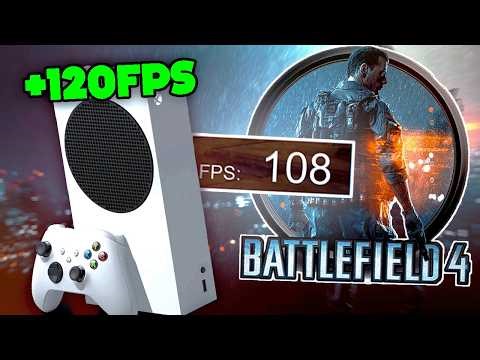 ABSURDO o FPS BOOSTER no Battlefield 4 do Series S