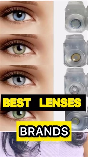 Affordable and best contact lenses brands #trendingreels #youtubeshorts #contactlenses #@bmg-manu 🪷