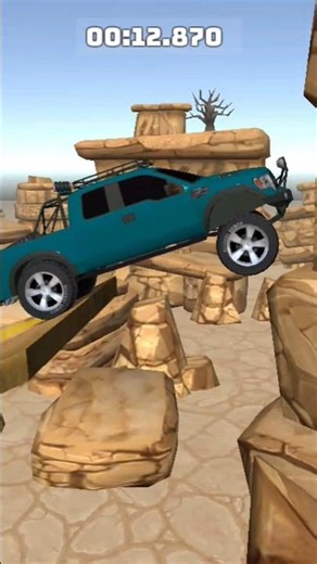 Mountain Car Jump ☠️💀 | Extreme Off-Road Stunt Challenge 🚗🔥 | Car Driving Game
