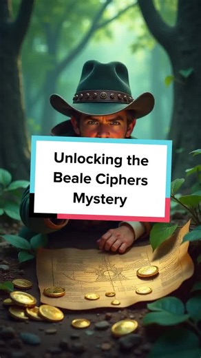Can you crack the code? Discover the mystery of the Beale Ciphers and the hidden treasure waiting to be found. #Mystery #History #Ciphers #TreasureHunt