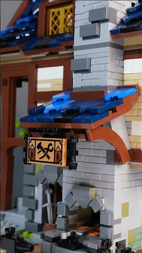#LEGO Ideas Medieval Blacksmith SHORT REVIEW | Set 21325