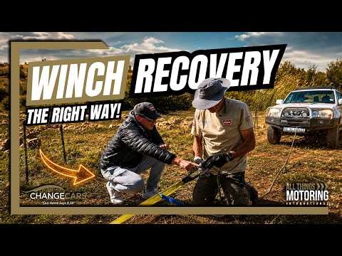 Learning Proper Winch Recovery The RIGHT Way | S12E21 | ALL THINGS MOTORING