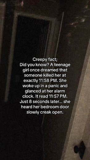 Creepy Fact: Teen Dreamed of Death at 11:58 PM