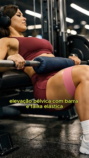 Build Bigger Glutes with Barbell Hip Thrust | Glute Exercise Guide #shorts