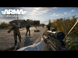 This is the zombie apocalypse in DAYZ 2 ARMA REFORGER, ARMA REFORGER MOD DAYZ GAMEPLAY