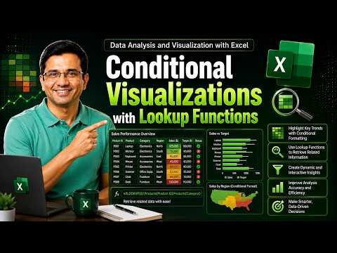 VLOOKUP & Conditional Formatting in Excel | Analyze Data Like a Pro