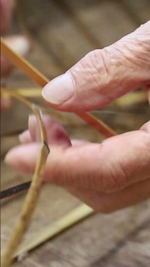 【竹虎】竹の恵みを抱きしめる“虎竹抱き枕”が生まれる竹編みの工程。竹を知り尽くした熟練職人が一つ一つ丁寧に編み上げる、眠りを支える逸品 #shorts