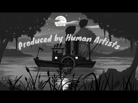 Steamboat Willie (1928) Ambience | Vintage Riverboat & Water Sounds for Sleep, Study (8 Hours)