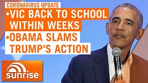 56K views · 43 reactions | Victorian students are set to return to the classroom within the next two weeks; Barack Obama has criticised Donald Trump's handling of the coronavirus outbreak in the US; and becoming a mum during a pandemic - new mum and 7NEWS reporter Jessica Ridley shares her experience. | Sunrise | Facebook