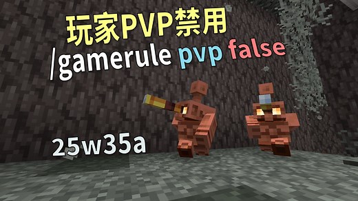 四种全新游戏规则！Java版现可禁用PVP和命令方块！