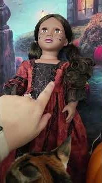 Meet the Spider Queen (And Her Tiny Spider Charms!) #harvestgrove #doll #halloween #etsyseller