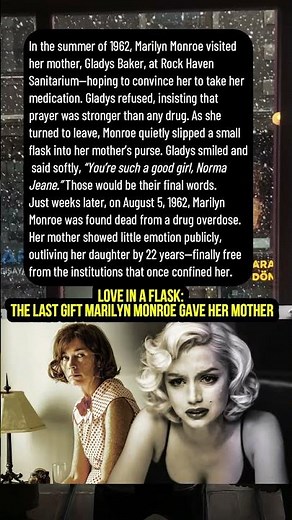 Love in a Flask: The Last Gift Marilyn Monroe Gave Her Mother