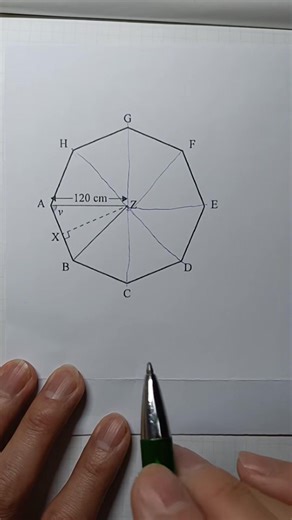 How to find the angle,the length of the side and the area of the octagon #ncea #angle #mathematics #maths #octagon #math | Mathematics Sensei