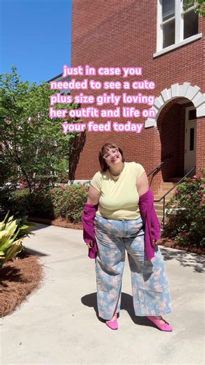 plus size outfit of the day 🌸💖 #ootd