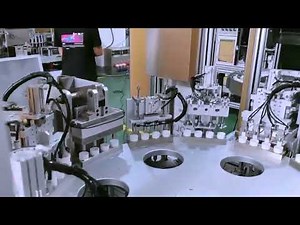 high speed infusion caps assembly machine pharmaceutical cap assembler