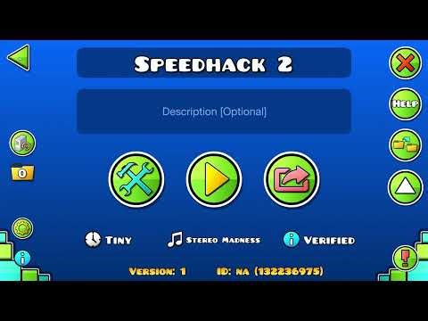 How to use speedhack in any level in Geometry Dash without mods (Works as of 2.208.)