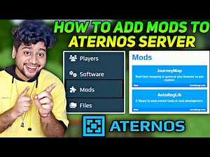 How To Add Mods in Minecraft Aternos Server | How To Add Mods To Aternos Server (Hindi Tutorial)