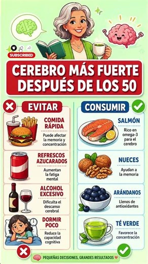 Cerebro más fuerte después de los 50