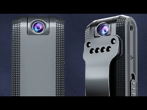Body camera pocket camera 1080p MD30 unboxing setup and test JOZUZE