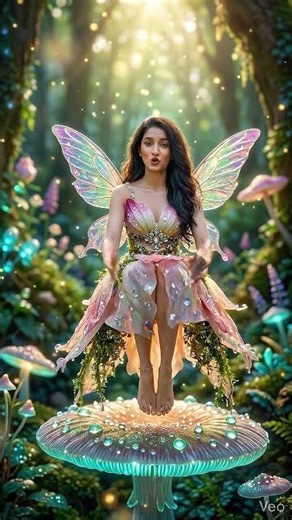 Girl doing butterflies exercise