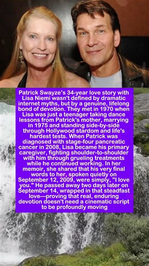 The Real 34-Year Love Story of Patrick Swayze and Lisa Niemi