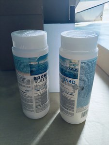 25 LBS 1 inch Bromine Tablet for Spa, Hot Tubs or Swimming Pool
