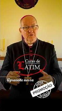 Bishop Adair: "The Latin language is wonderful." #prayinginlatin #latin #latinclass