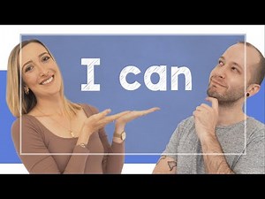 lingoni ENGLISH (7) - The verb "can" - A1