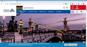 Tutorial on how to find programs taught in English | Campus France Kenya