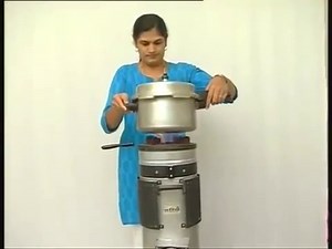 Blue flame Biomass gas stove