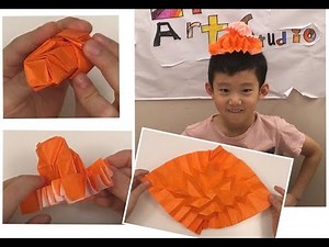 Origami Tutorial - Easy Flasher Hat (Jeremy Shafer)