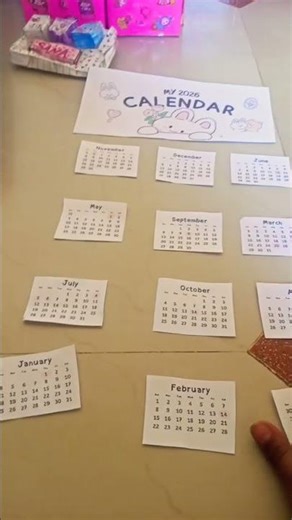 how to make calender