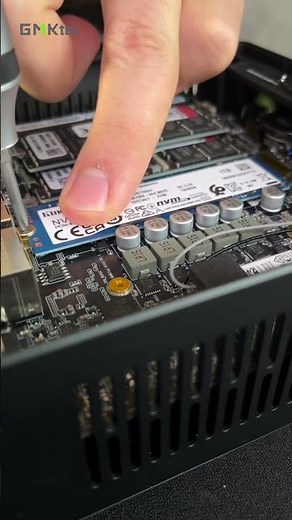 Let’s see how to install SSD/DDR for your #GMKtec mini pc👀