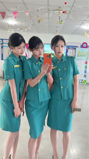 #空姐 #beauty #实习生#制服