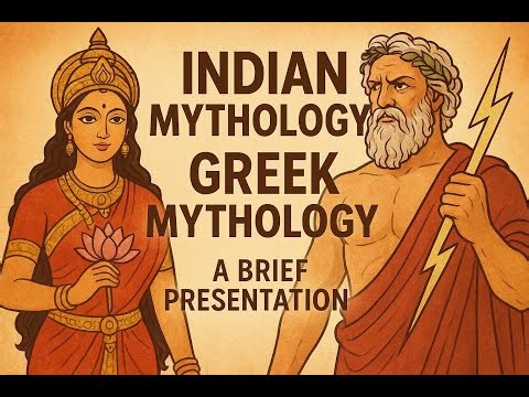 Indian mythology-A comparative analysis in brief with Greek mytholgy