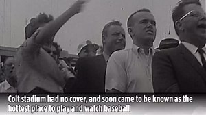 Fans drop from oppressive heat at Colt .45's game