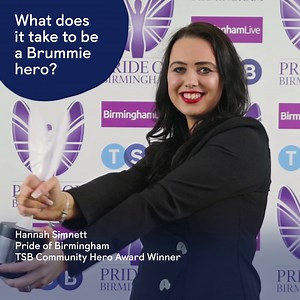 These are the real-life Brummie heroes – the #PrideOfBirmingham award winners. Find out what it takes to be one tonight at 7pm at youtube.com/PrideofBritainAwards #LifeMadeMore | TSB
