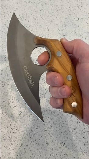 SWEEEEEET Dedfish Ulu - Traditional Knife, Multiple Uses #ulu #knife #knifelife