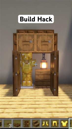 Build Hack #minecraft #mctutorial #minecraftbuilding #mcmycraft