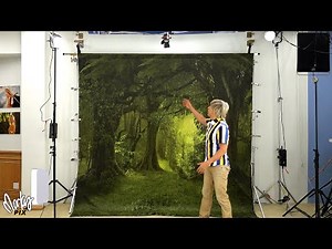 A Better Frame Stand for mounting BACKDROPS for Video and Photography vlog backgrounds