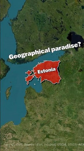Is Estonia a Geographical Paradise?