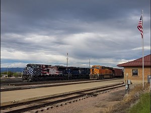 Railfanning Montana: Part 3 - Montana Rail Link 3rd Subdivision: Mullan Pass - (4K)