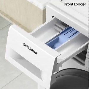 The StayClean Drawer ensures that more of the detergent is washed away with a specially designed water flushing system. So, there’s less unsightly soap residue and the tray stays cleaner and more hygienic. Learn more: https://bit.ly/2StVui4 | Samsung