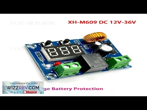 XH M609 DC 12V 36V Charger Module Voltage OverDischarge Battery Protection Precise